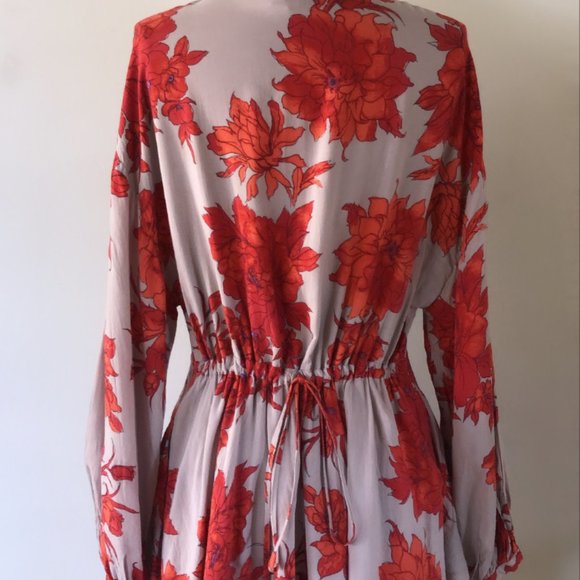Free People Floral Tunic Dress - Picture 3 of 9